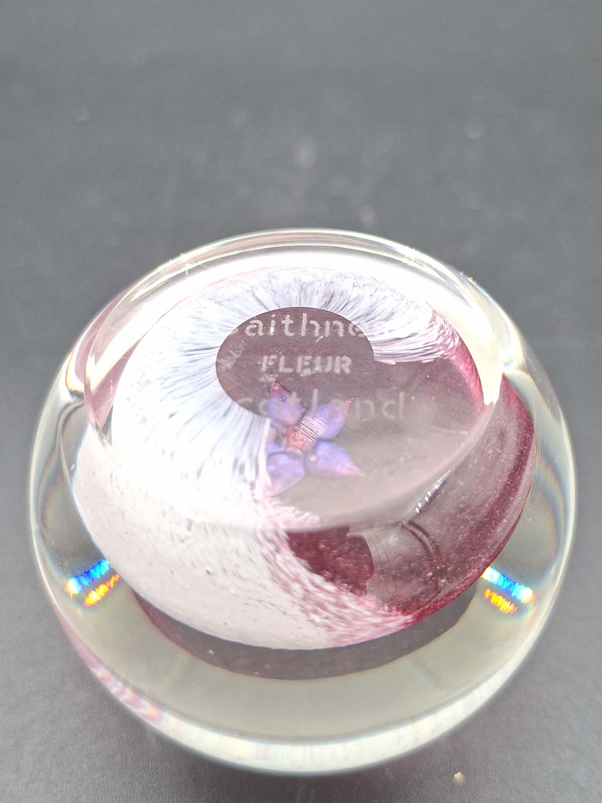 Caithness “Fleur” Paperweight - Image 4