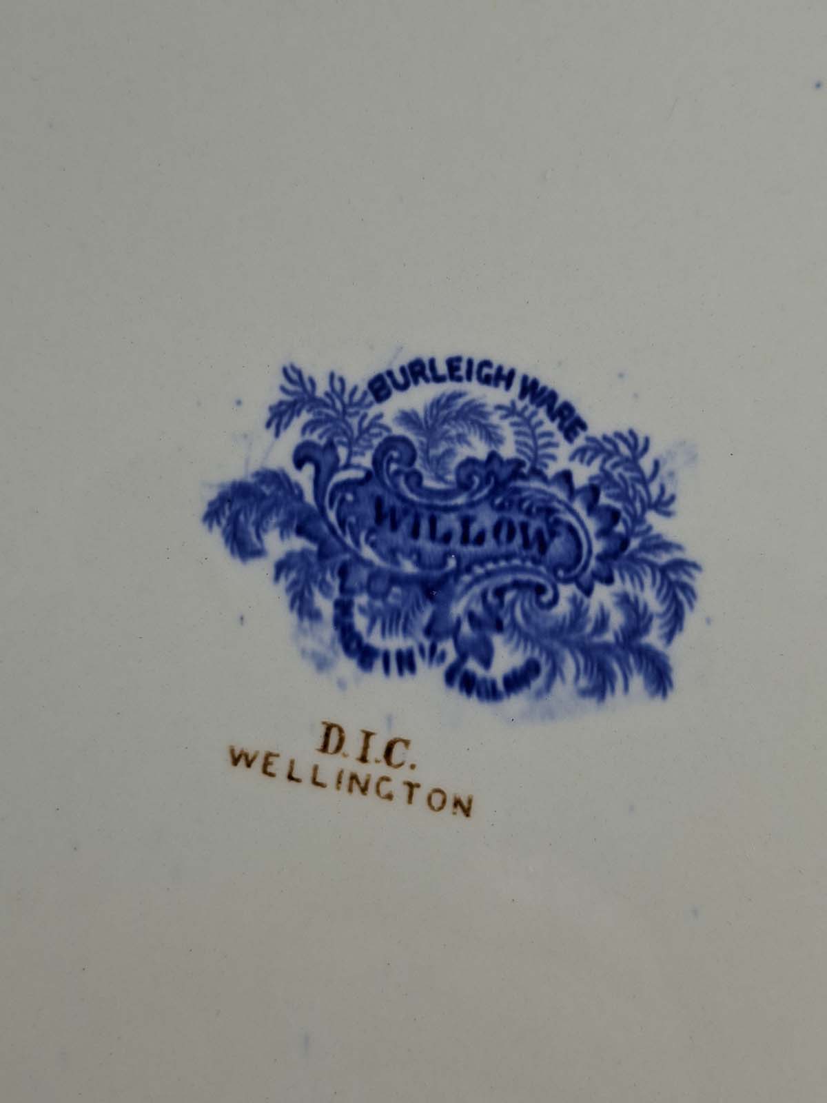 Burleigh Ware Willow Pattern Platter 34 X 26.4cm - Image 2