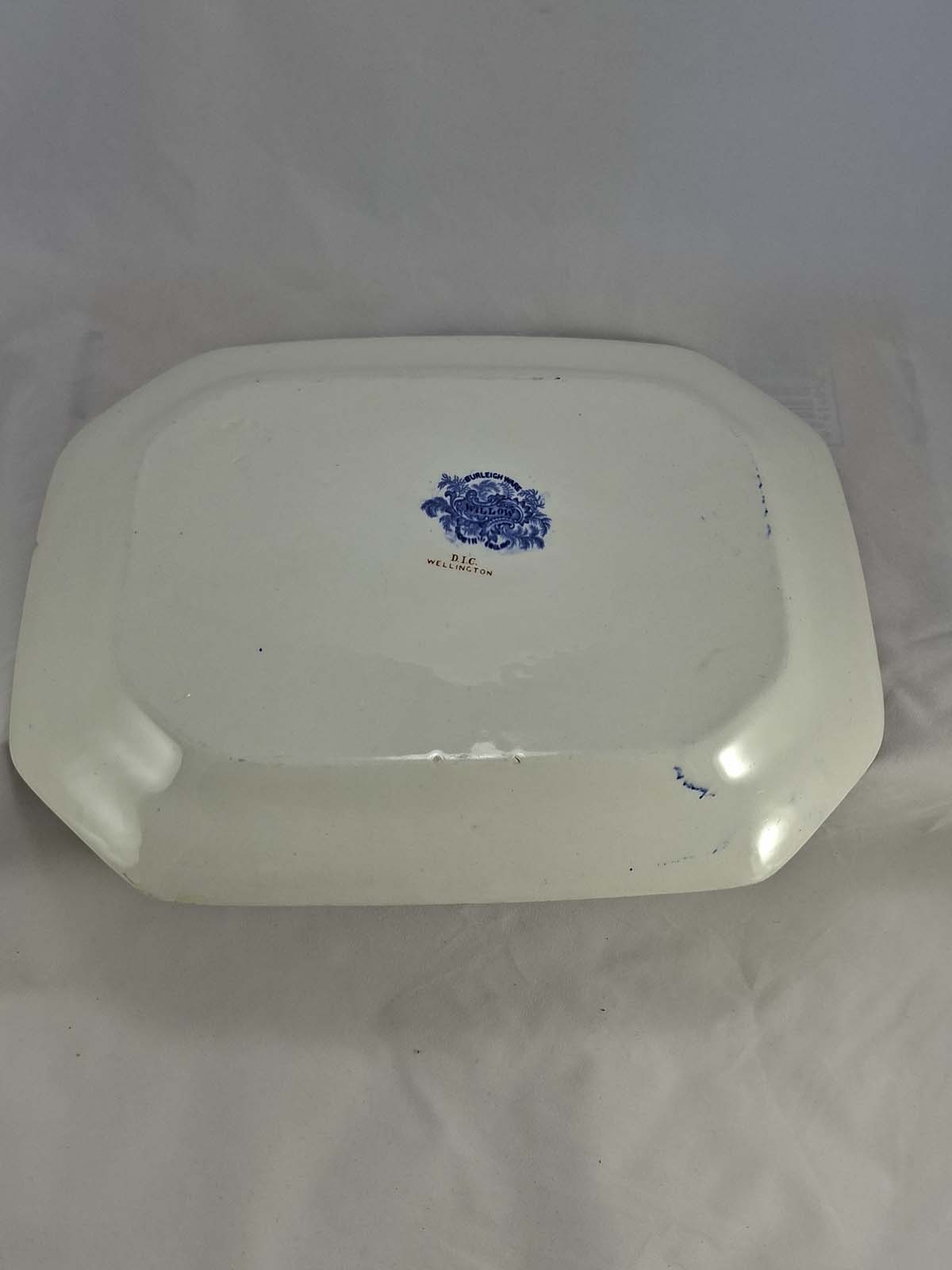 Burleigh Ware Willow Pattern Platter 34 X 26.4cm - Image 7