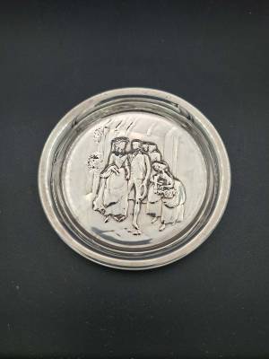 Sterling Silver Wedding Dish 1907