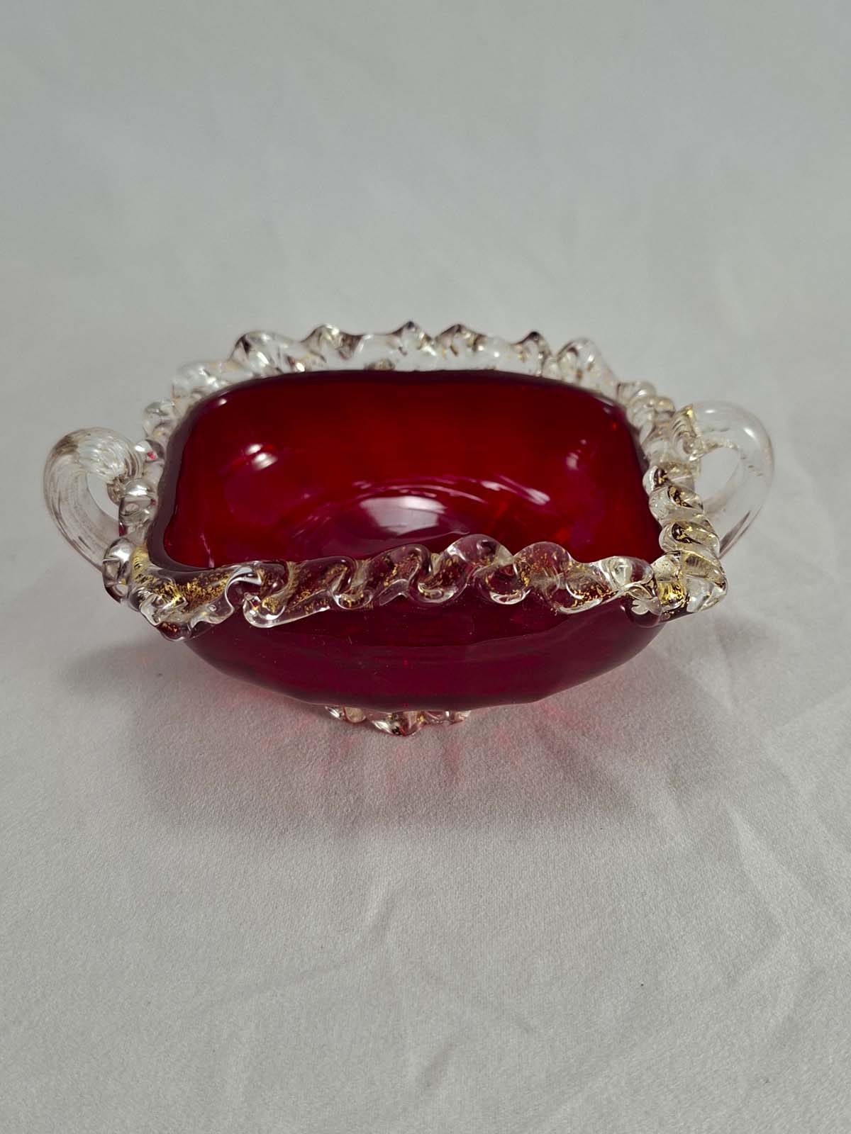 Vintage Murano Handled Bowl - Image 4