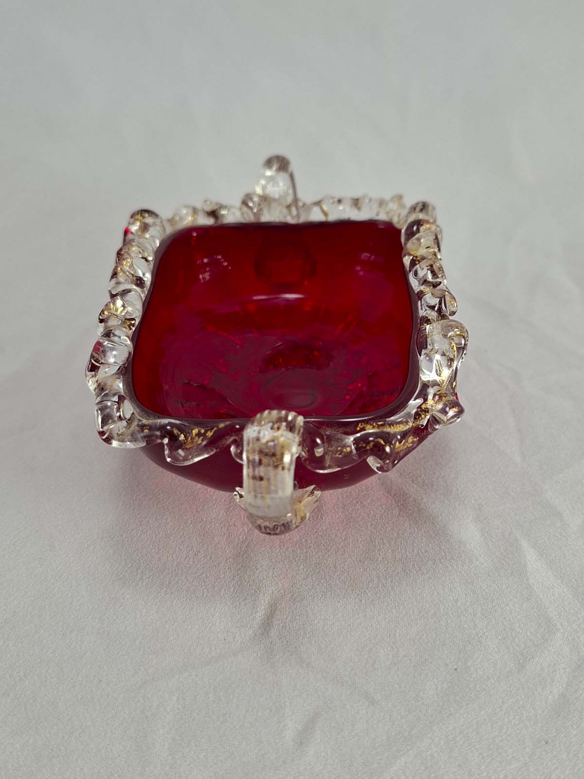 Vintage Murano Handled Bowl - Image 5