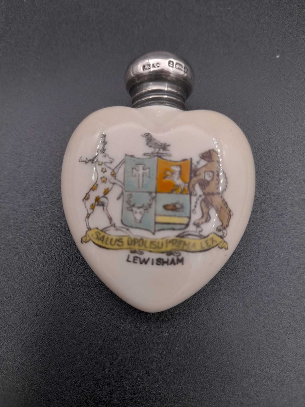 Birmingham 1904 Sterling Silver Topped Scent Bottle