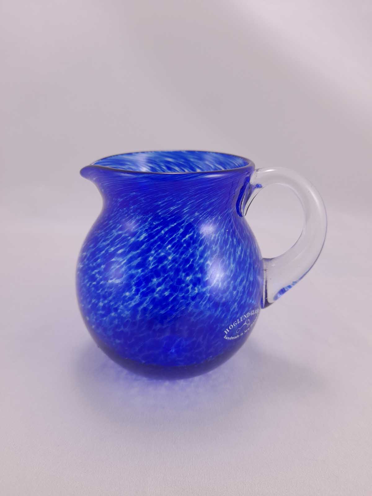 Blue Hoglund Glass Jug New Zealand