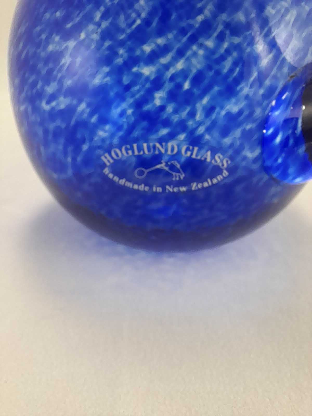 Blue Hoglund Glass Jug New Zealand - Image 2