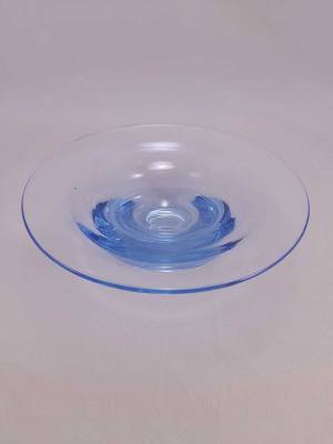 Whitefriars Blue Coloured Shallow Footed Bowl