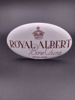 Royal Albert Advertising Stand