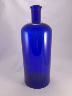 Cobalt Blue Glass Bulk Chemist Bottle