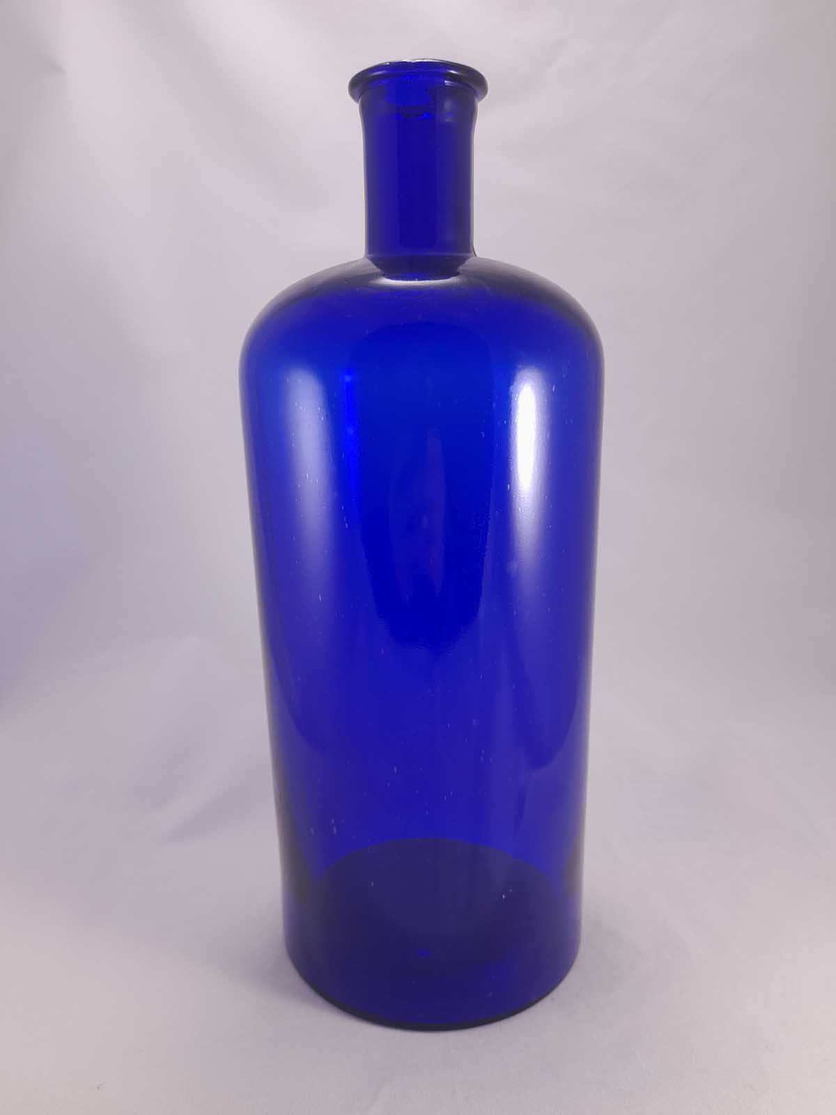 Cobalt Blue Glass Bulk Chemist Bottle