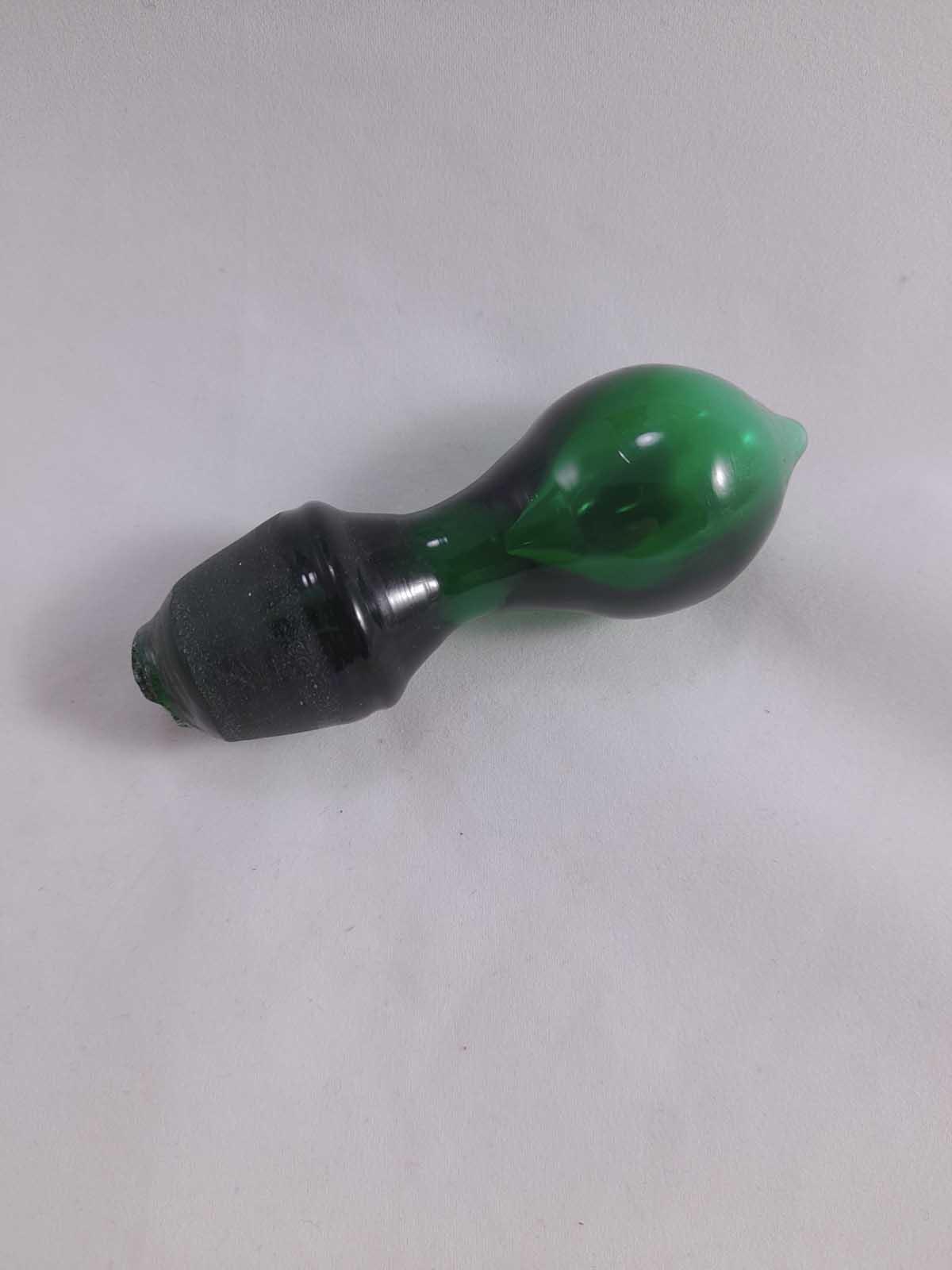 Victorian Green Glass Decanter - Image 6