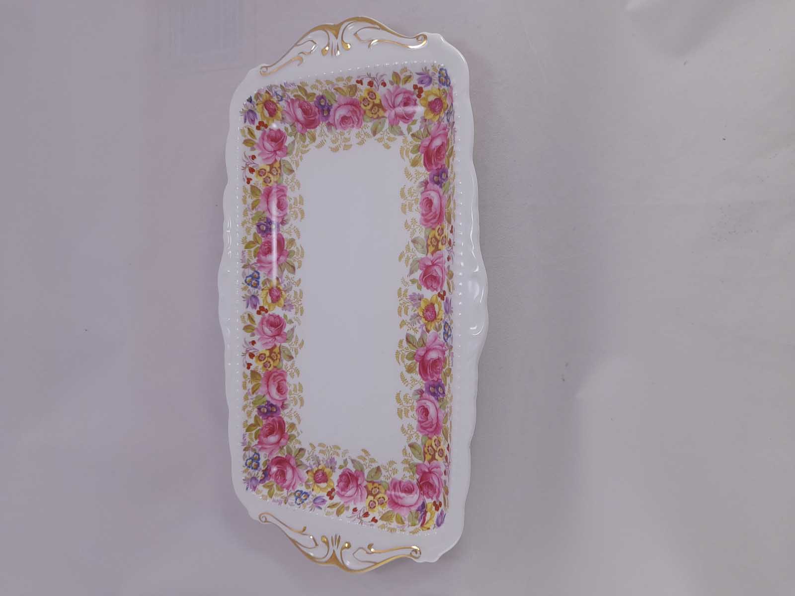 Royal Albert Serena Sandwich Plate - Image 2