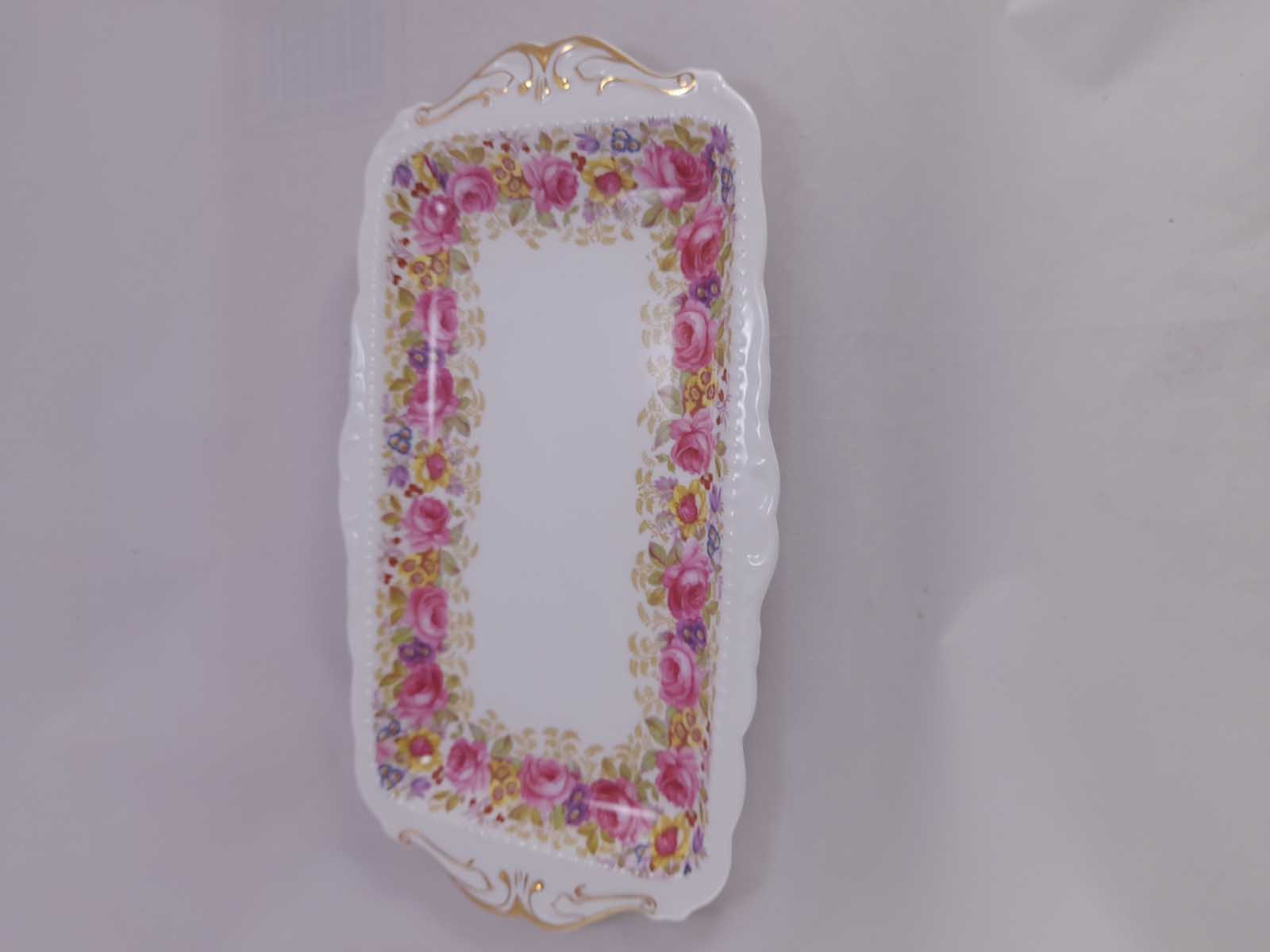 Royal Albert Serena Sandwich Plate - Image 3