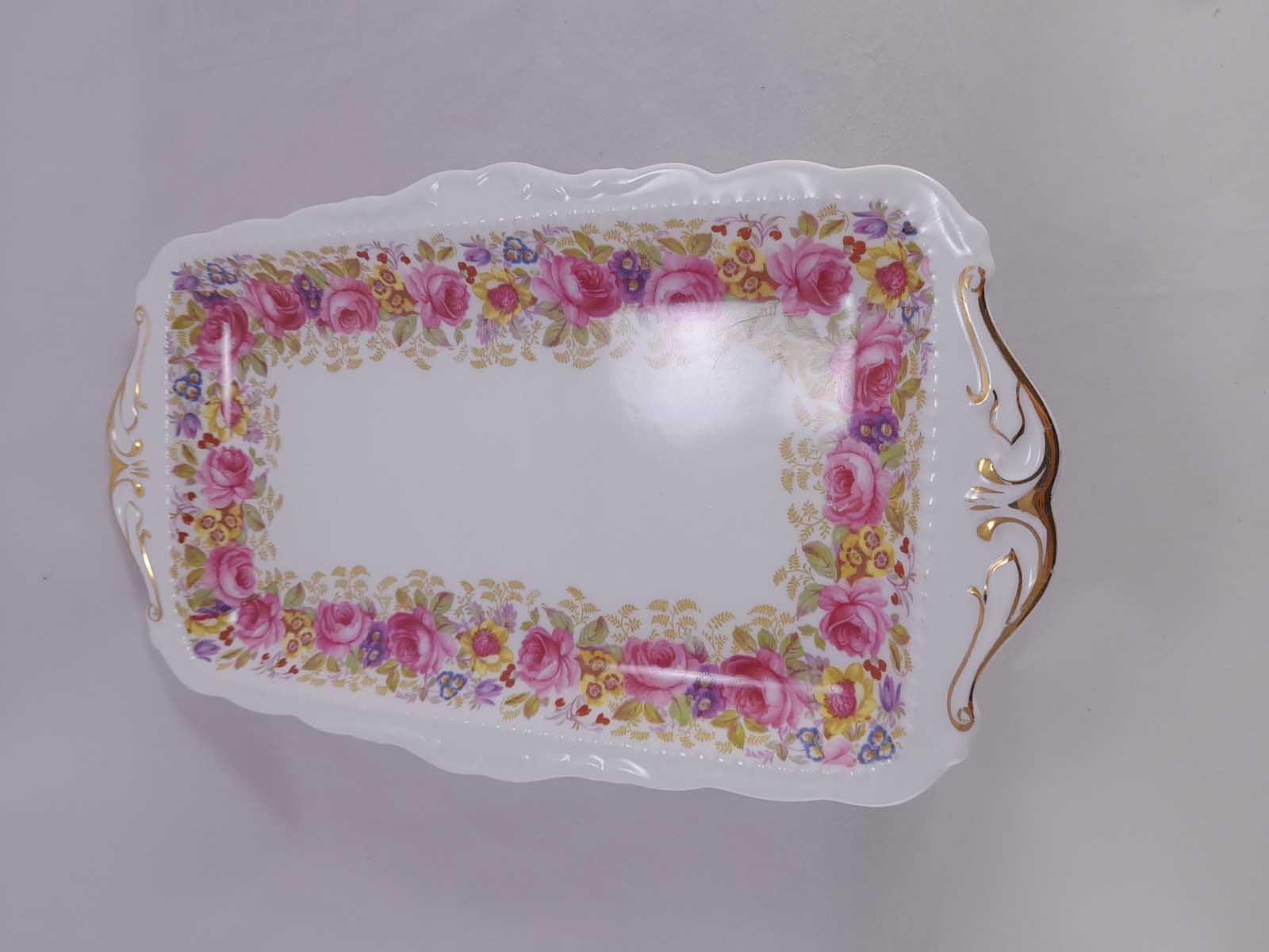 Royal Albert Serena Sandwich Plate - Image 4