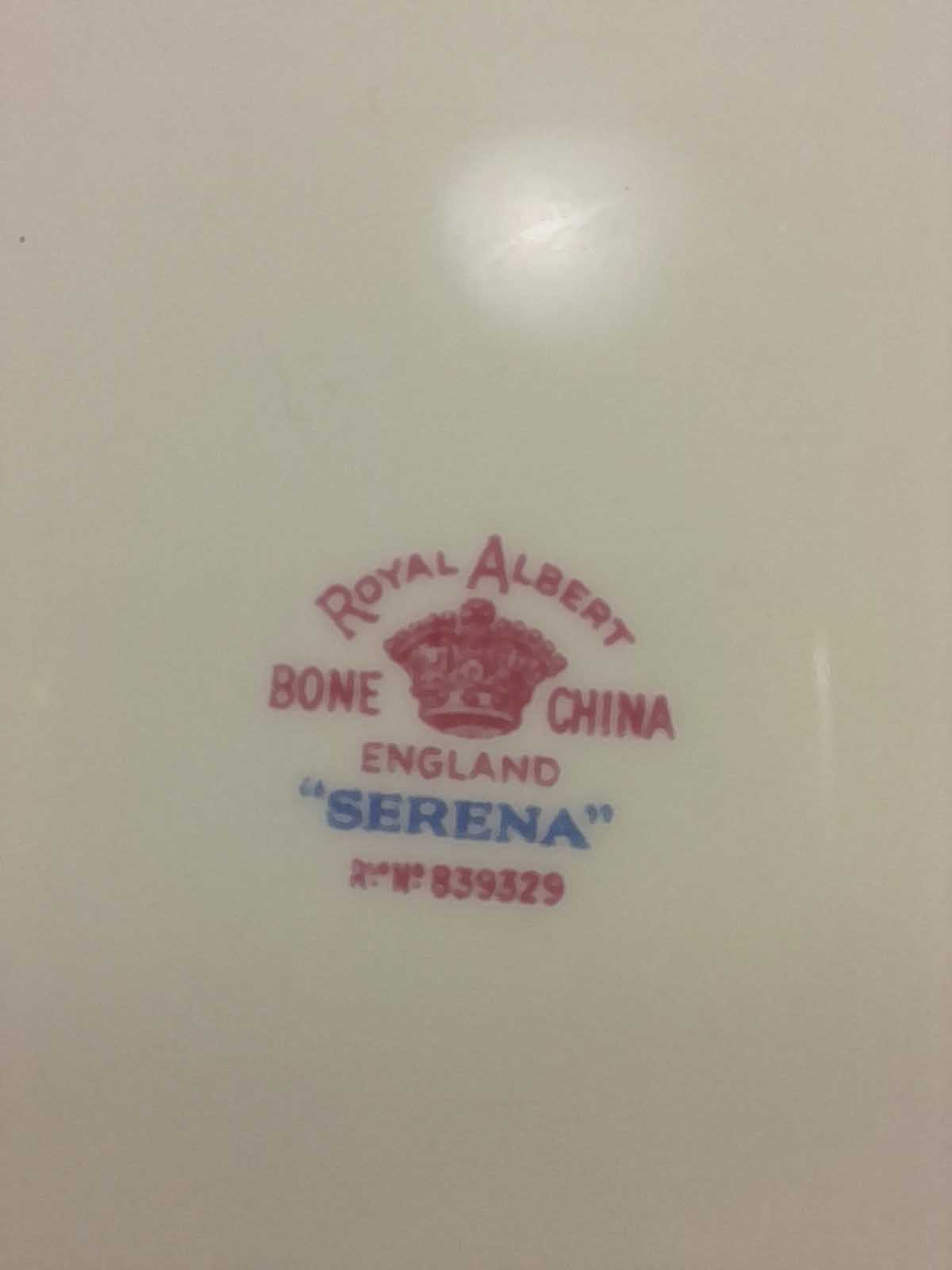 Royal Albert Serena Sandwich Plate - Image 6