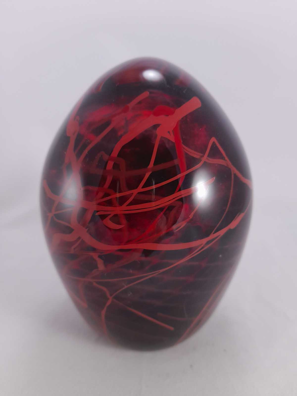 Lynden Over (Lava Glass) Paperweight 2007 - Image 3