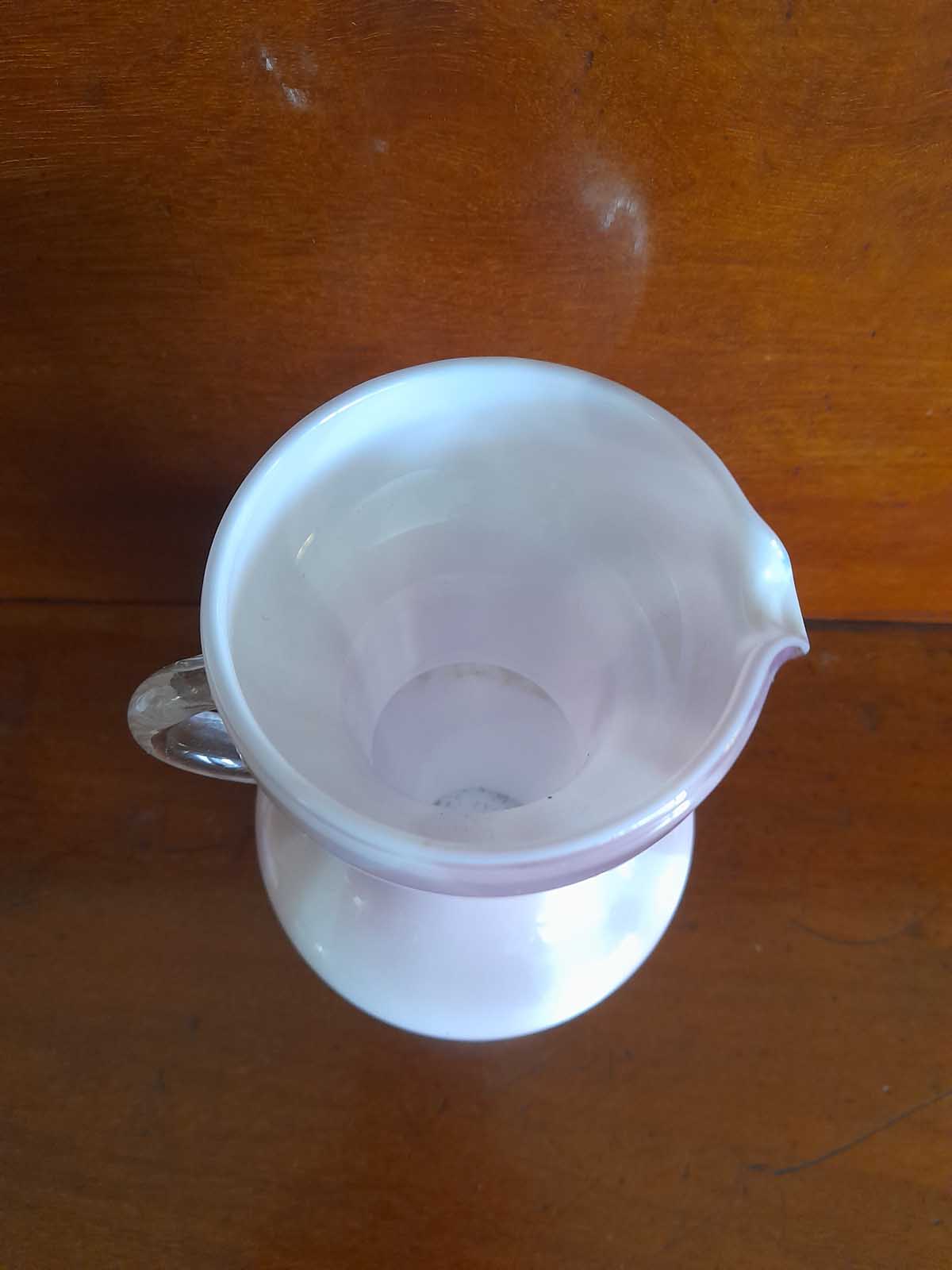 Art Glass Handled Jug / Vase - Image 4