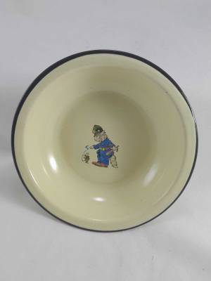 Enamel Childs Plate / Bowl