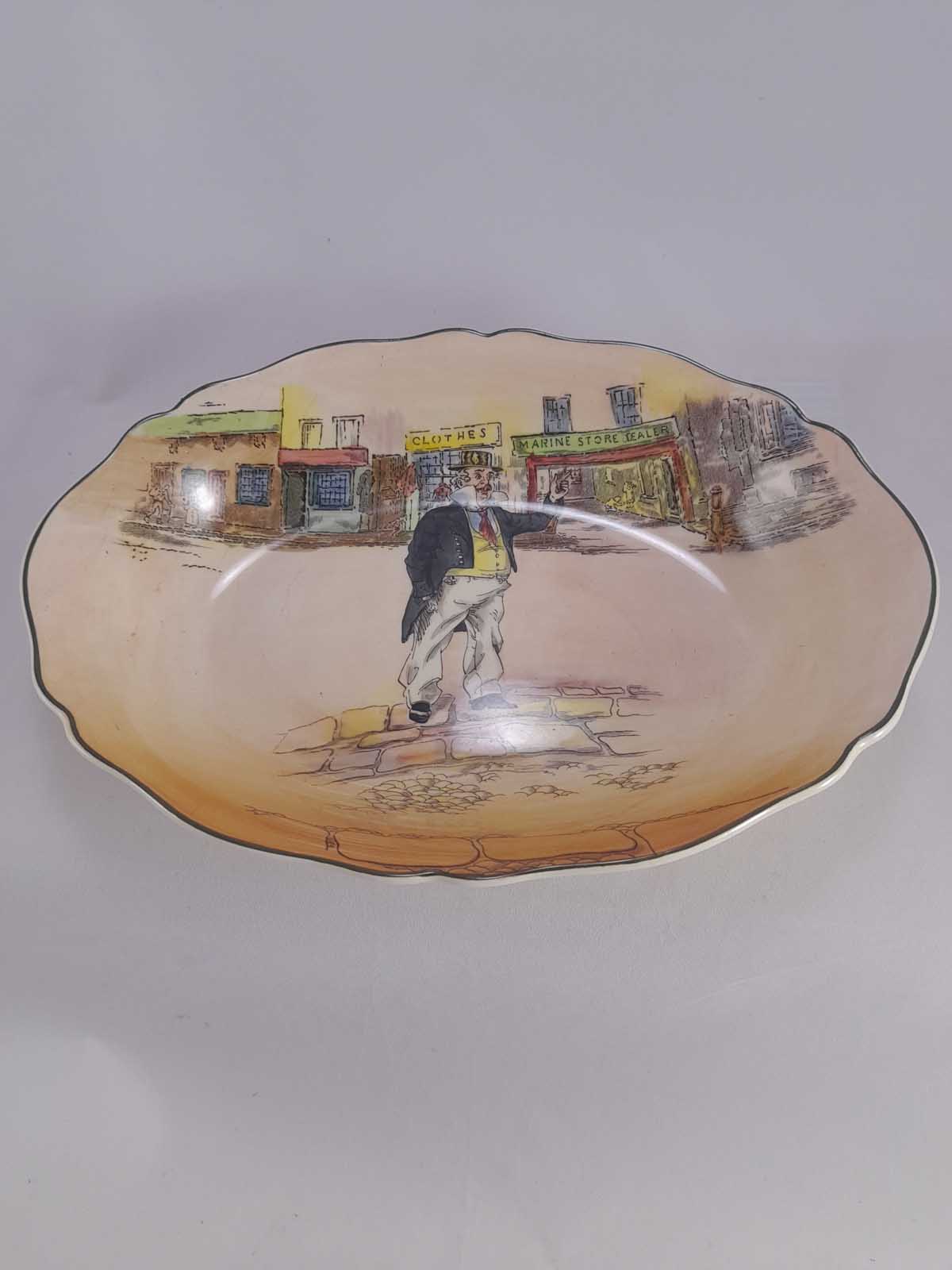 Royal Doulton Dickens Ware Cap’n Cuttle Bowl - Image 2